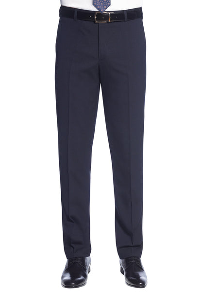 Holbeck Slim Fit Trouser - Navy Plain