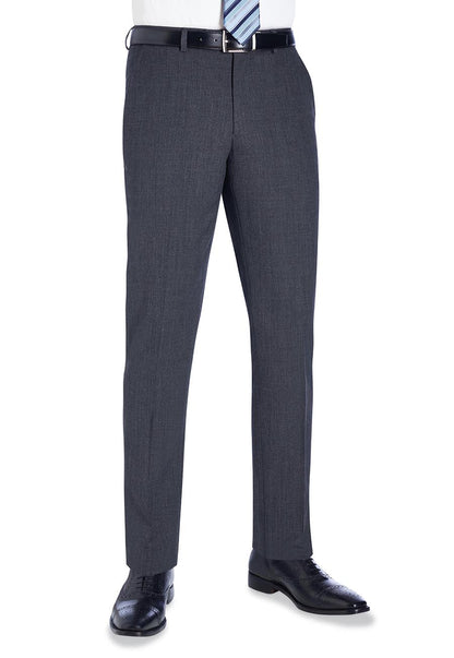 Holbeck Slim Fit Trouser - Mid Grey