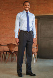 Imola Classic Fit Trouser - Charcoal