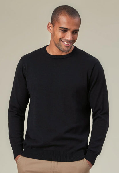 Jackson Crew Neck Jumper - Navy
