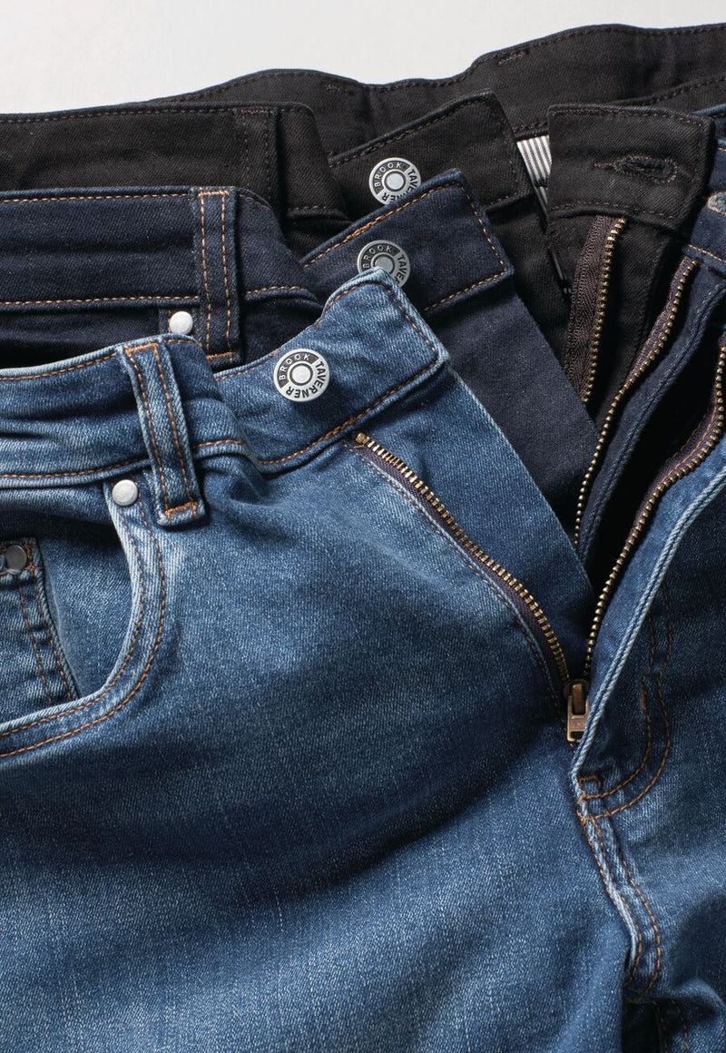 Boulder Tailored Fit Jeans - Indigo