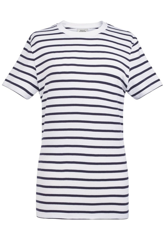 Katy Breton Top S/S - Navy/White