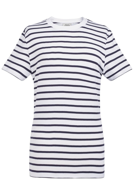 Katy Breton Top S/S - Navy/White