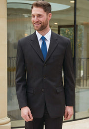 Langham Classic Fit Jacket - Navy Plain
