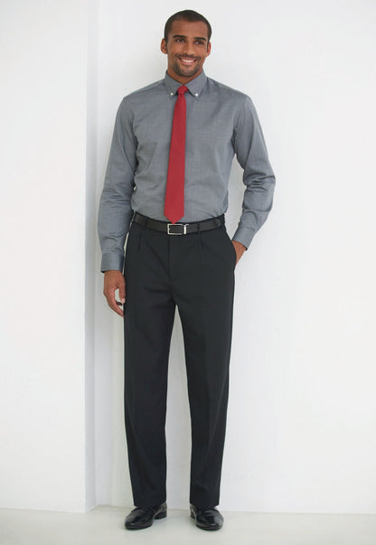 Langham Classic Fit Trouser - Navy Plain