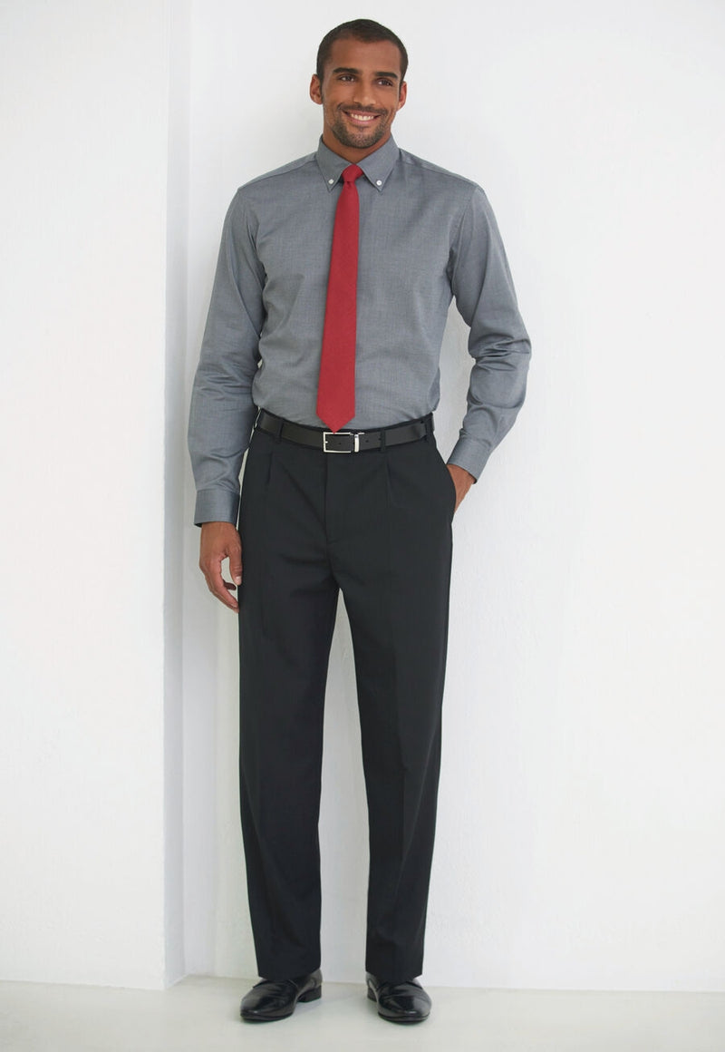 Langham Classic Fit Trouser - Navy Plain