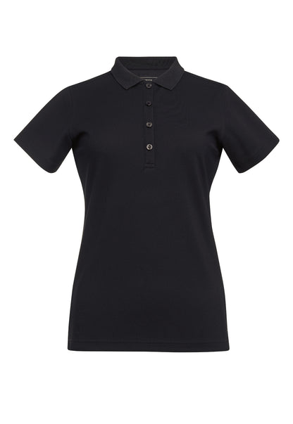 Laurel S/S Polo Shirt - Black