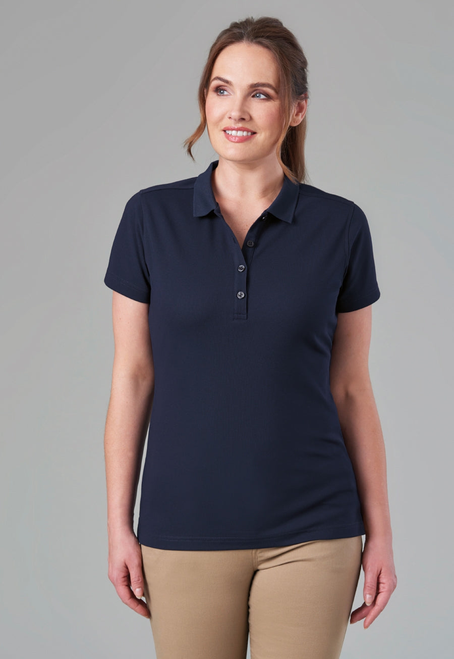 Laurel S/S Polo Shirt - Navy