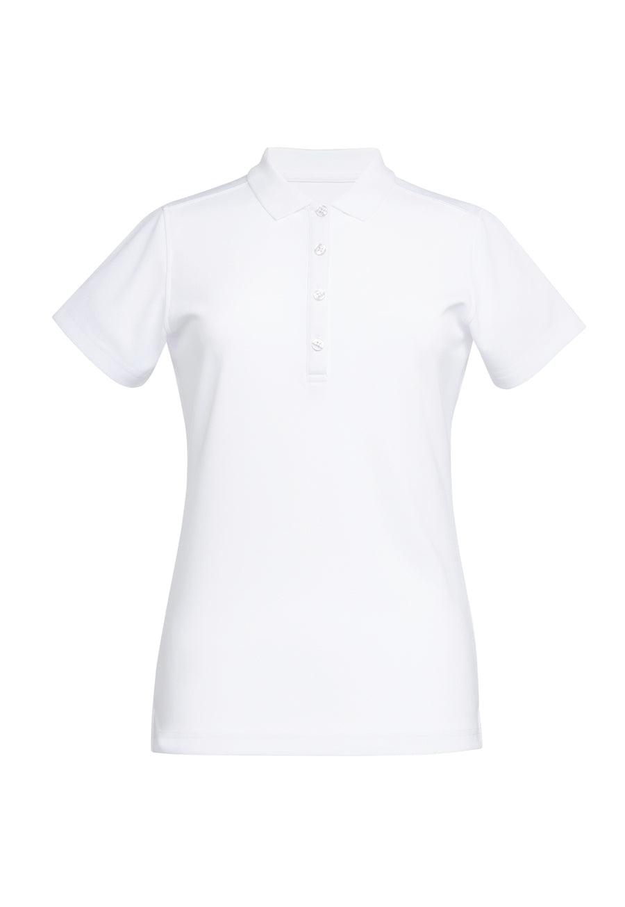 Laurel S/S Polo Shirt - White