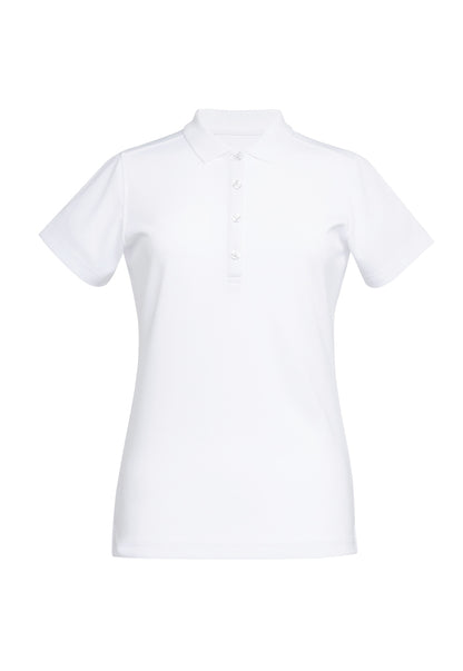 Laurel S/S Polo Shirt - White