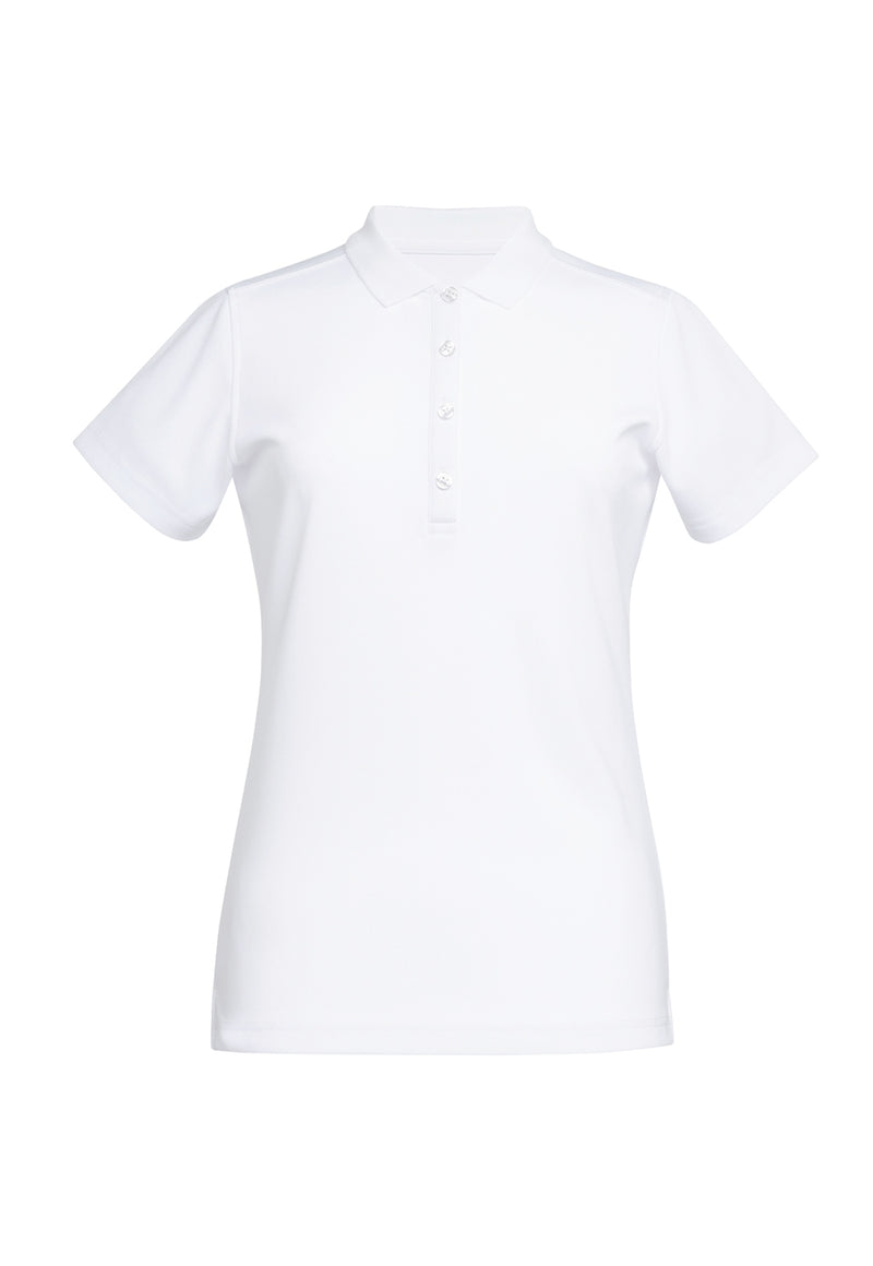 Laurel S/S Polo Shirt - White