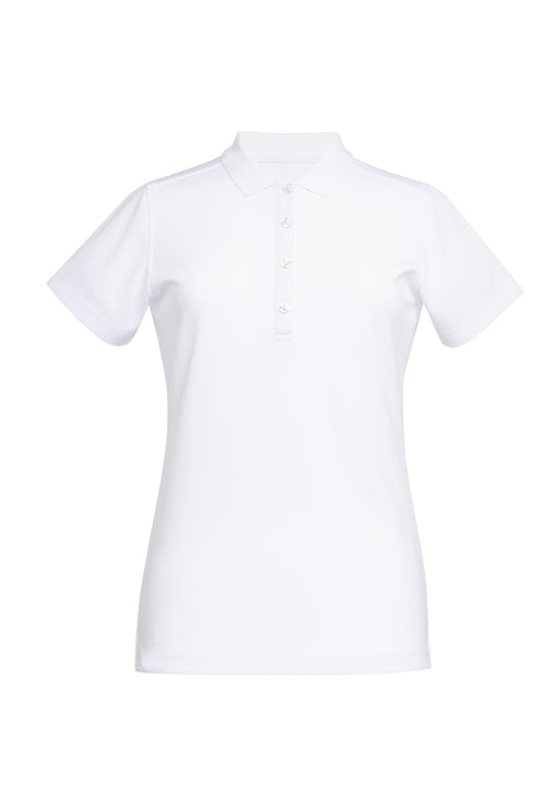 Laurel S/S Polo Shirt - White