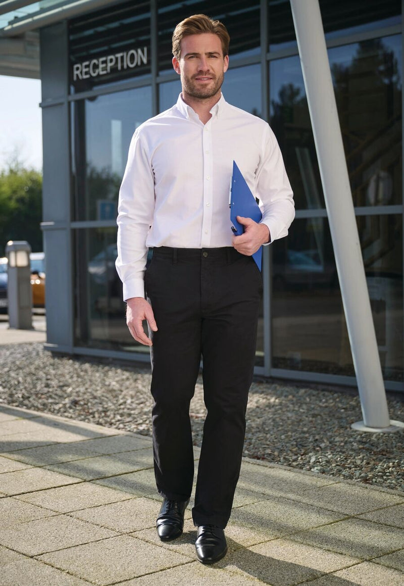 Leo Classic Fit Chino - Stone