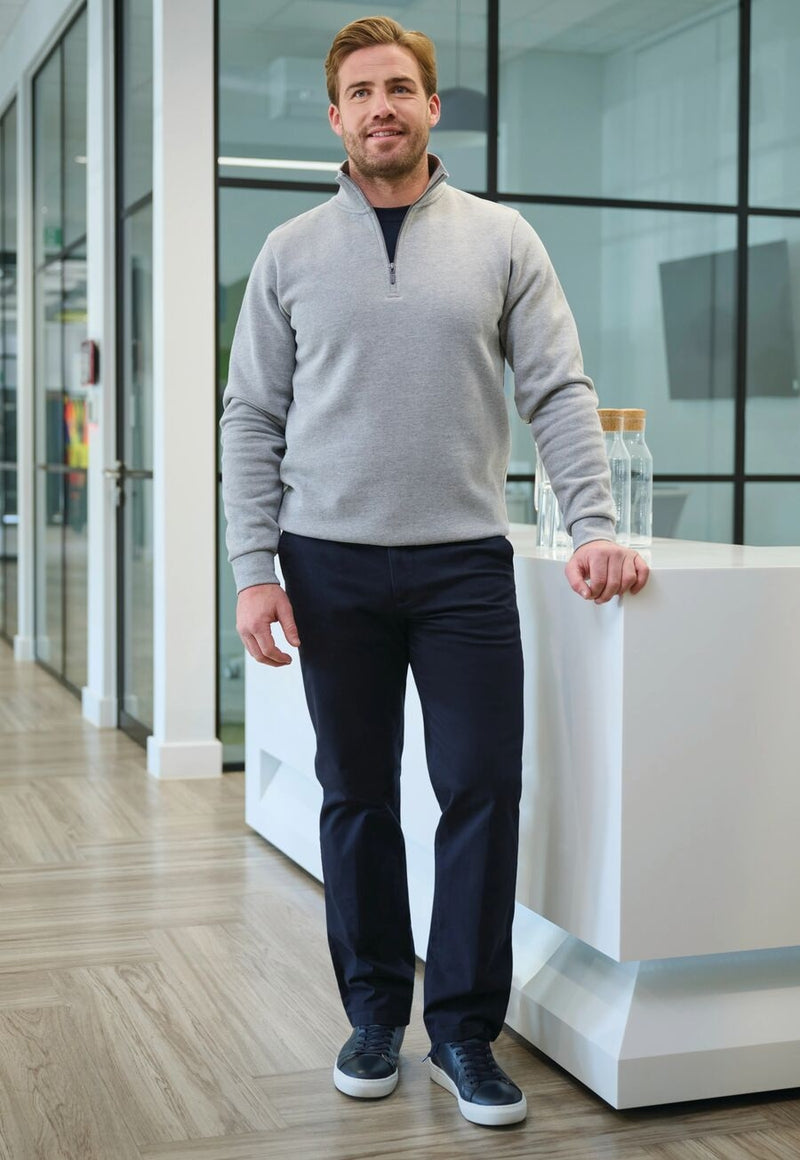 Leo Classic Fit Chino - Midnight