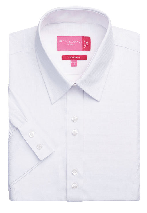Liguria Ladies' S/S Blouse - White