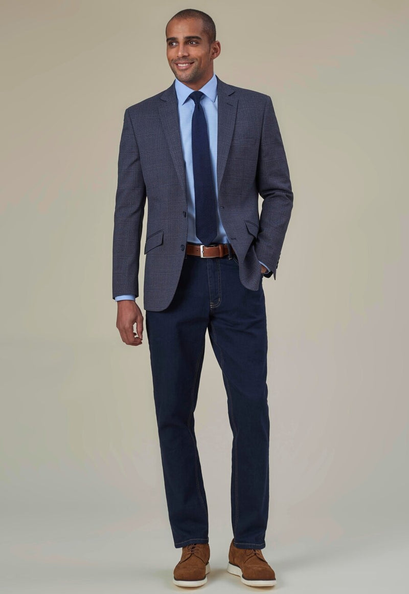Boulder Tailored Fit Jeans - Indigo