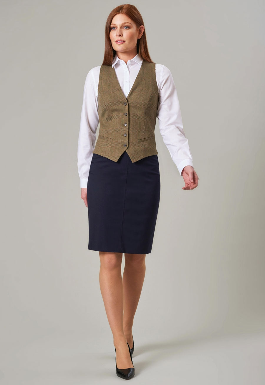Numana Straight Skirt - Navy