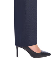 Ophelia Slim Leg Trouser - Navy P/Dot