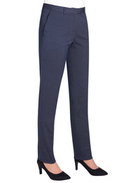 Ophelia Slim Leg Trouser - Navy P/Dot