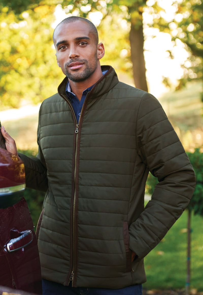 Orlando Quilted Jacket - Navy