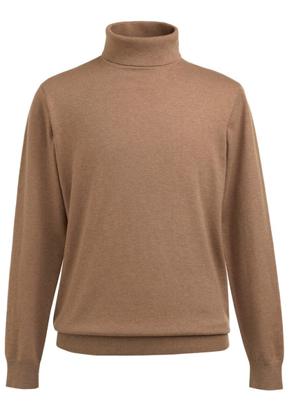 Oslo Roll Neck Jumper - Oatmeal