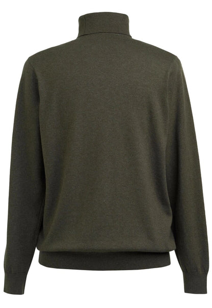 Oslo Roll Neck Jumper - Oatmeal