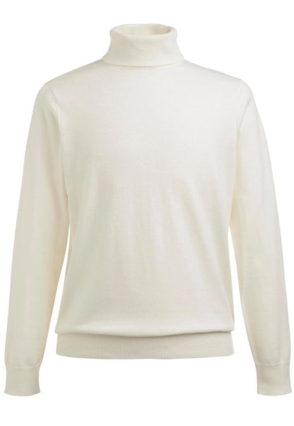 Oslo Roll Neck Jumper - Cream