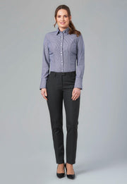Paris Slim Leg Trouser - Charcoal