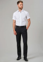 Pegasus Slim Fit Trouser - Navy P/Dot