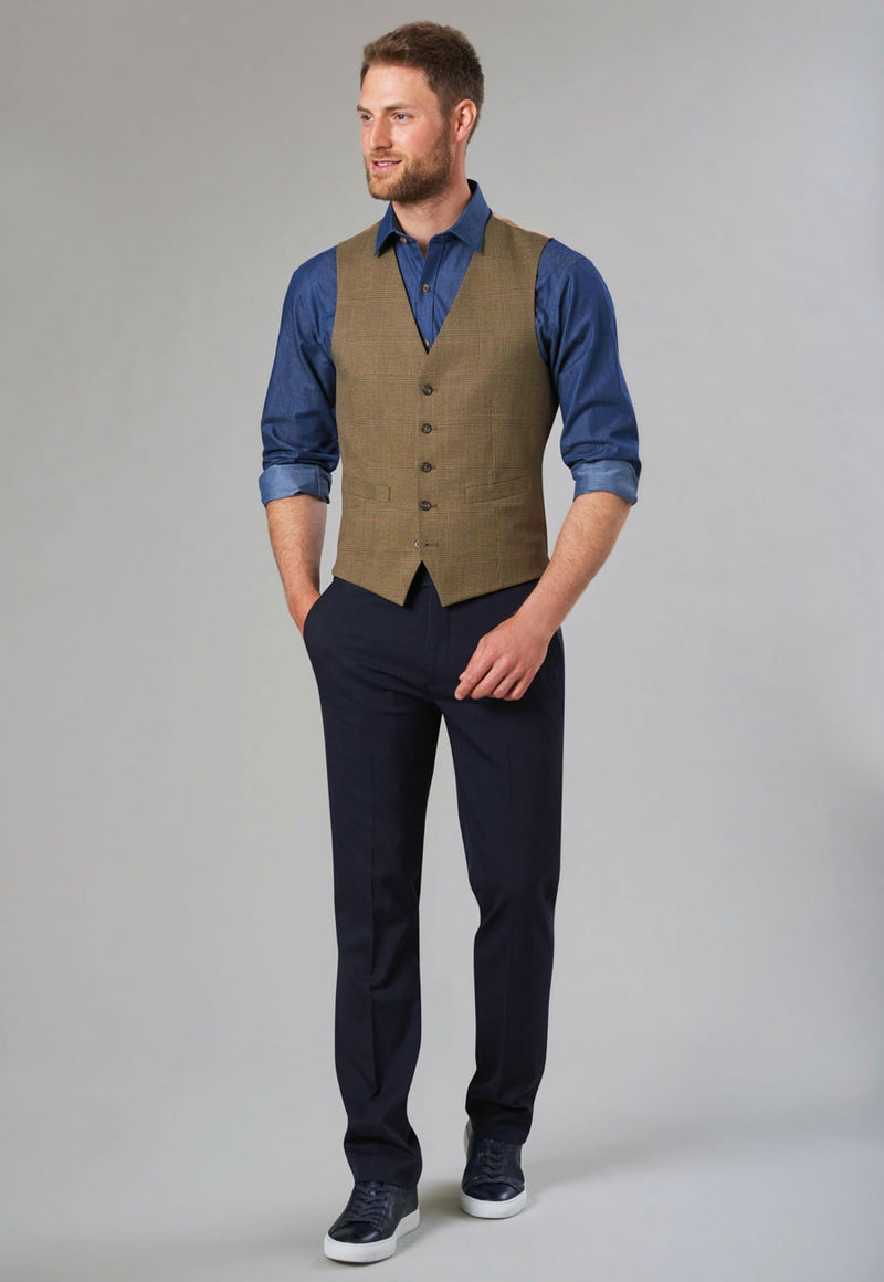 Pegasus Slim Fit Trouser - Navy