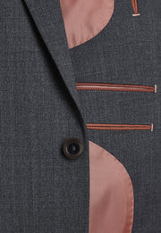 Aldwych Tailored Fit Jacket - Navy Plain