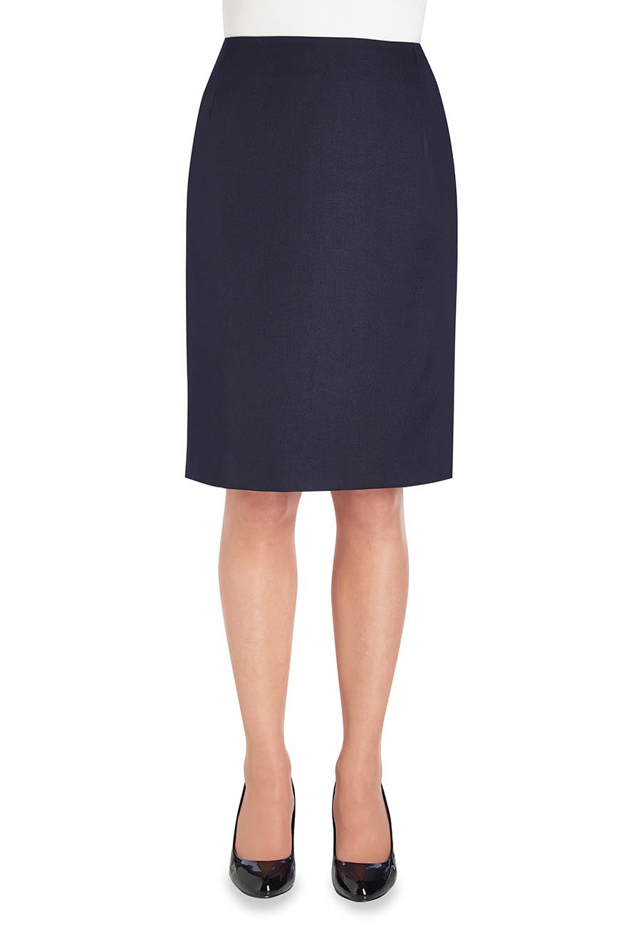 pluto straight skirt - navy