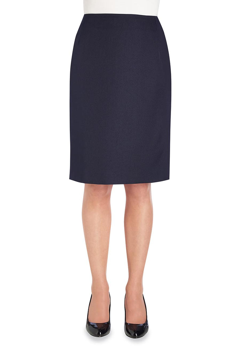 Pluto Straight Skirt - Navy