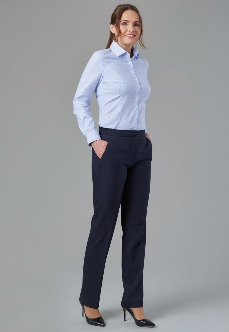 Reims Straight Leg Trouser - Navy