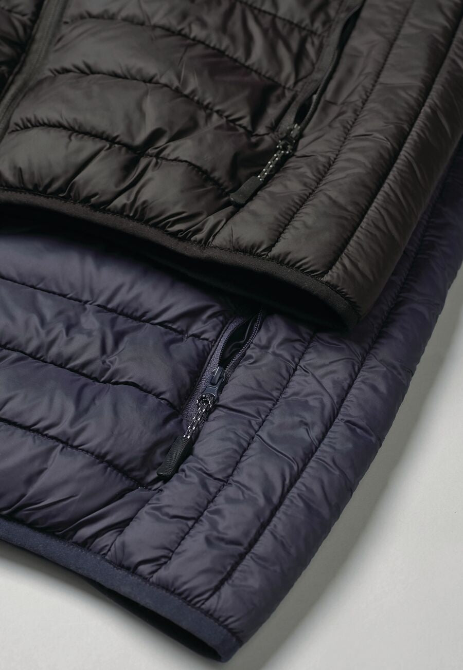 buffalo padded jacket - black