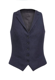 Greenville Tweed Waistcoat - Grey/Brown