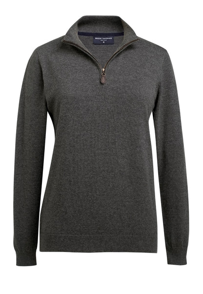 Taylor 1/4 Zip Jumper - Charcoal