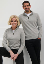 Dallas 1/4 Zip Jumper - Navy