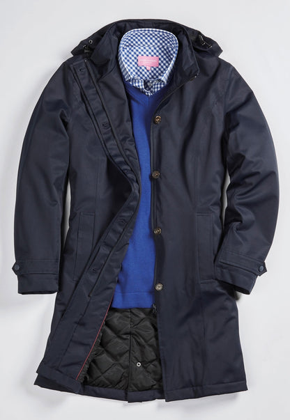 Washington Raincoat - Navy