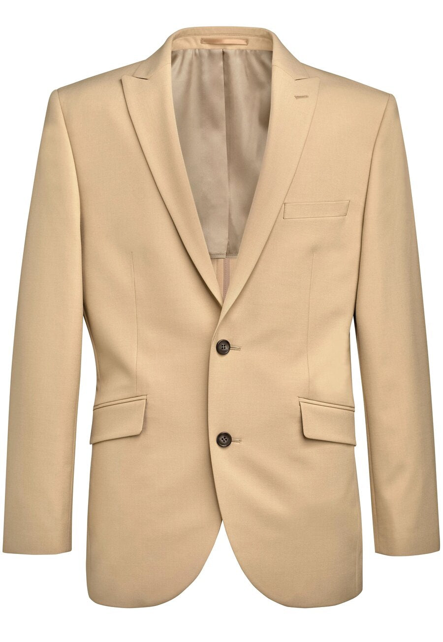 William Tailored Fit Jacket - Sand