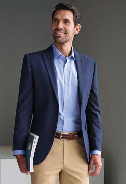 William Tailored Fit Jacket - Sand