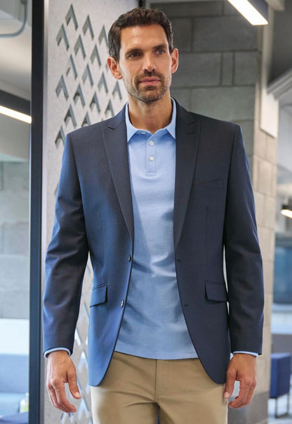 William Tailored Fit Jacket - Sand